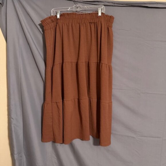 BEAUTIFUL Brown Skirt Size 5XL - Picture 2 of 3